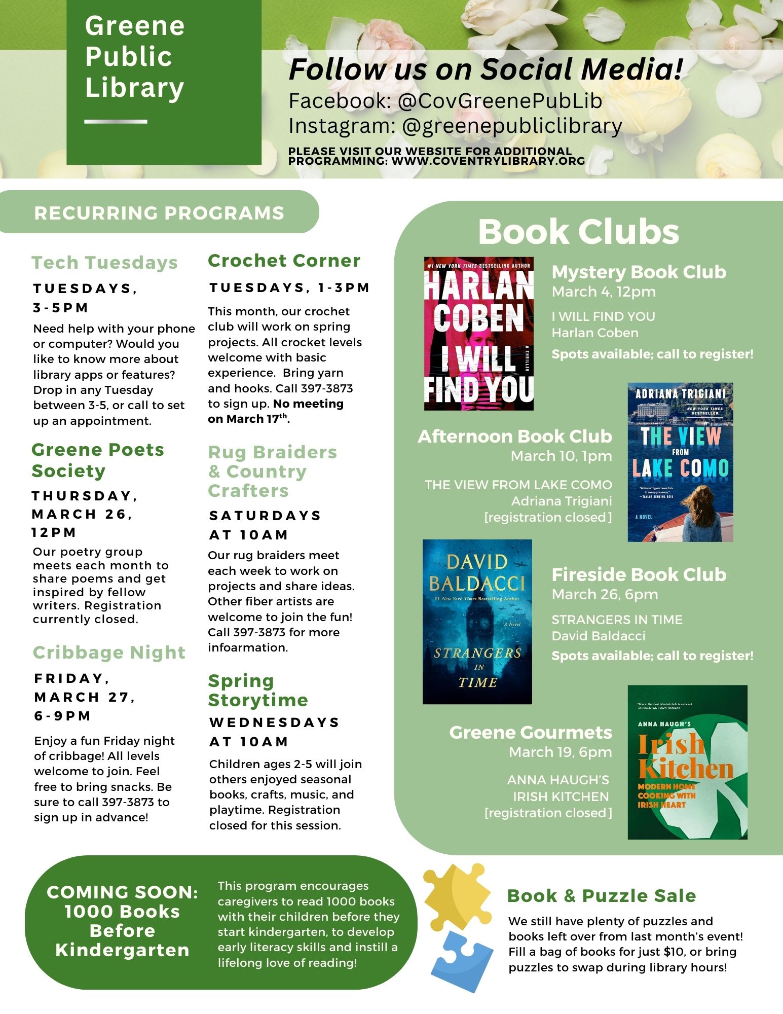 Greene Newsletter, page 2