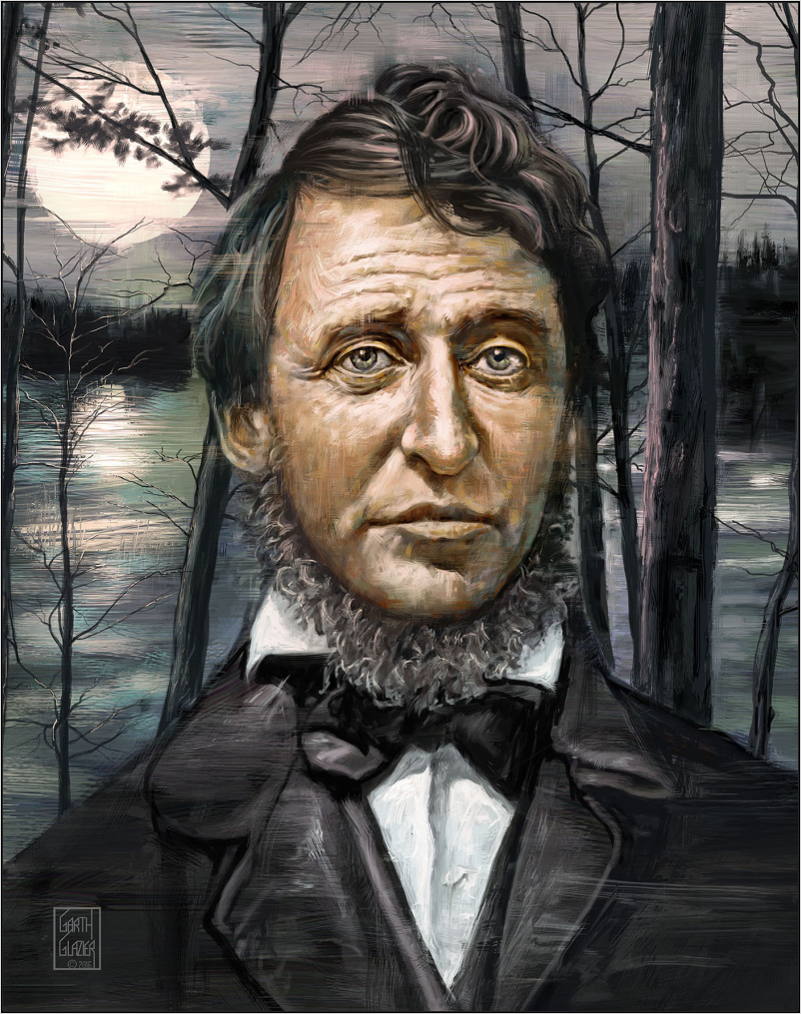 An evening with Henry David Thoreau