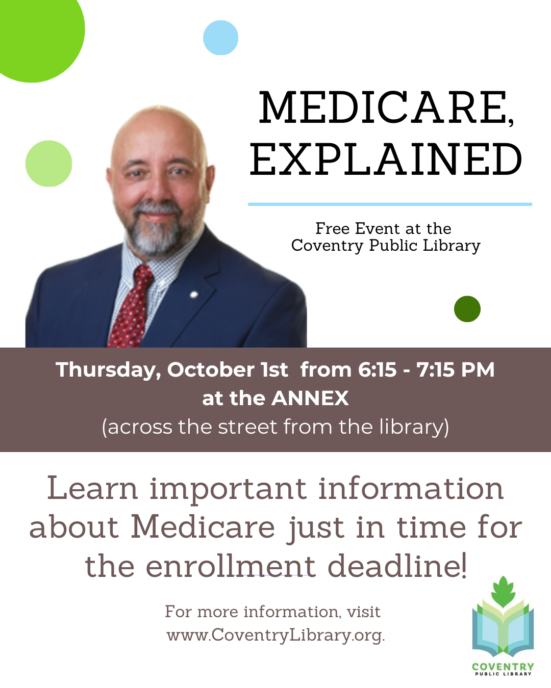 Medicare, Explained at the Annex