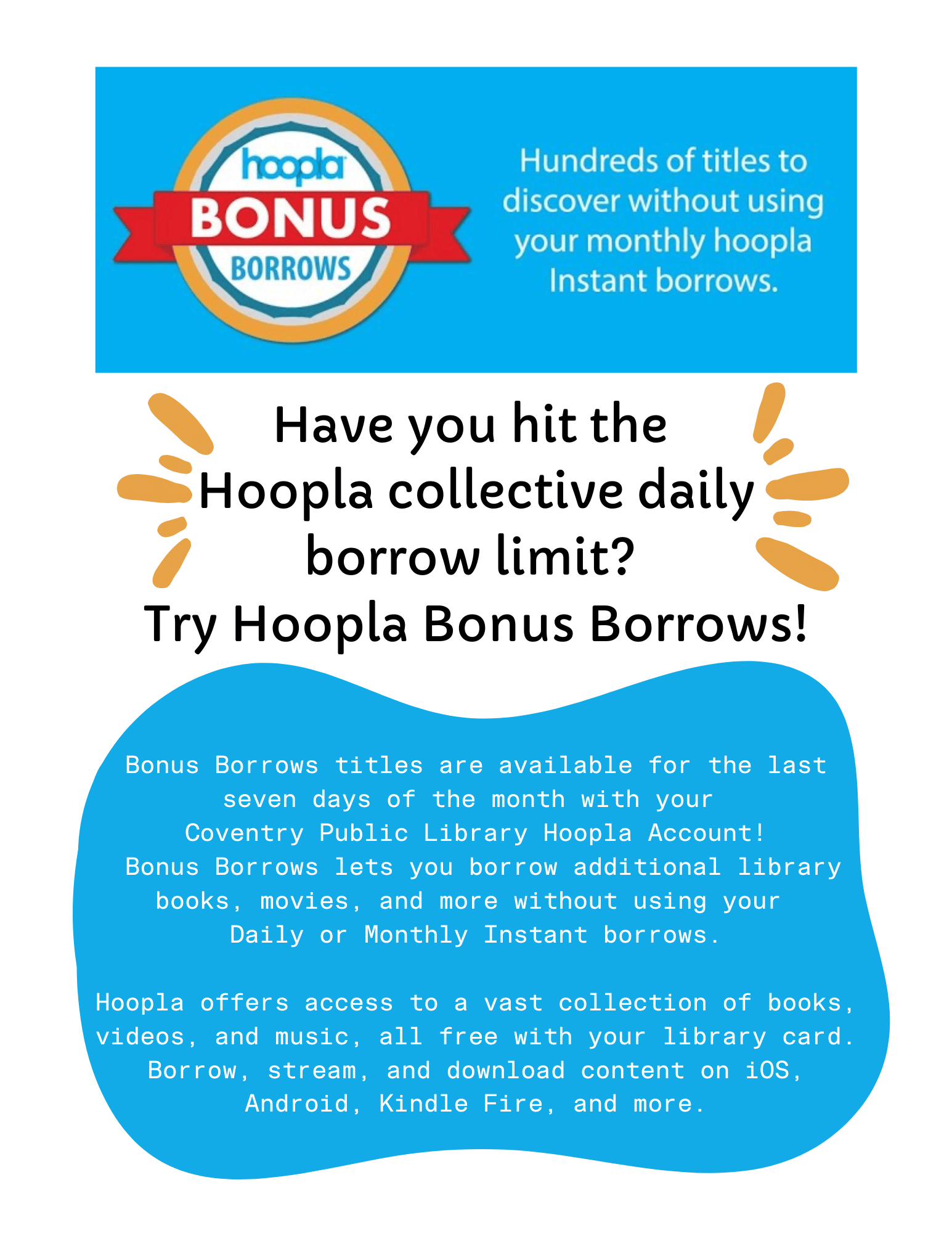 Bonus Borrows from Hoopla