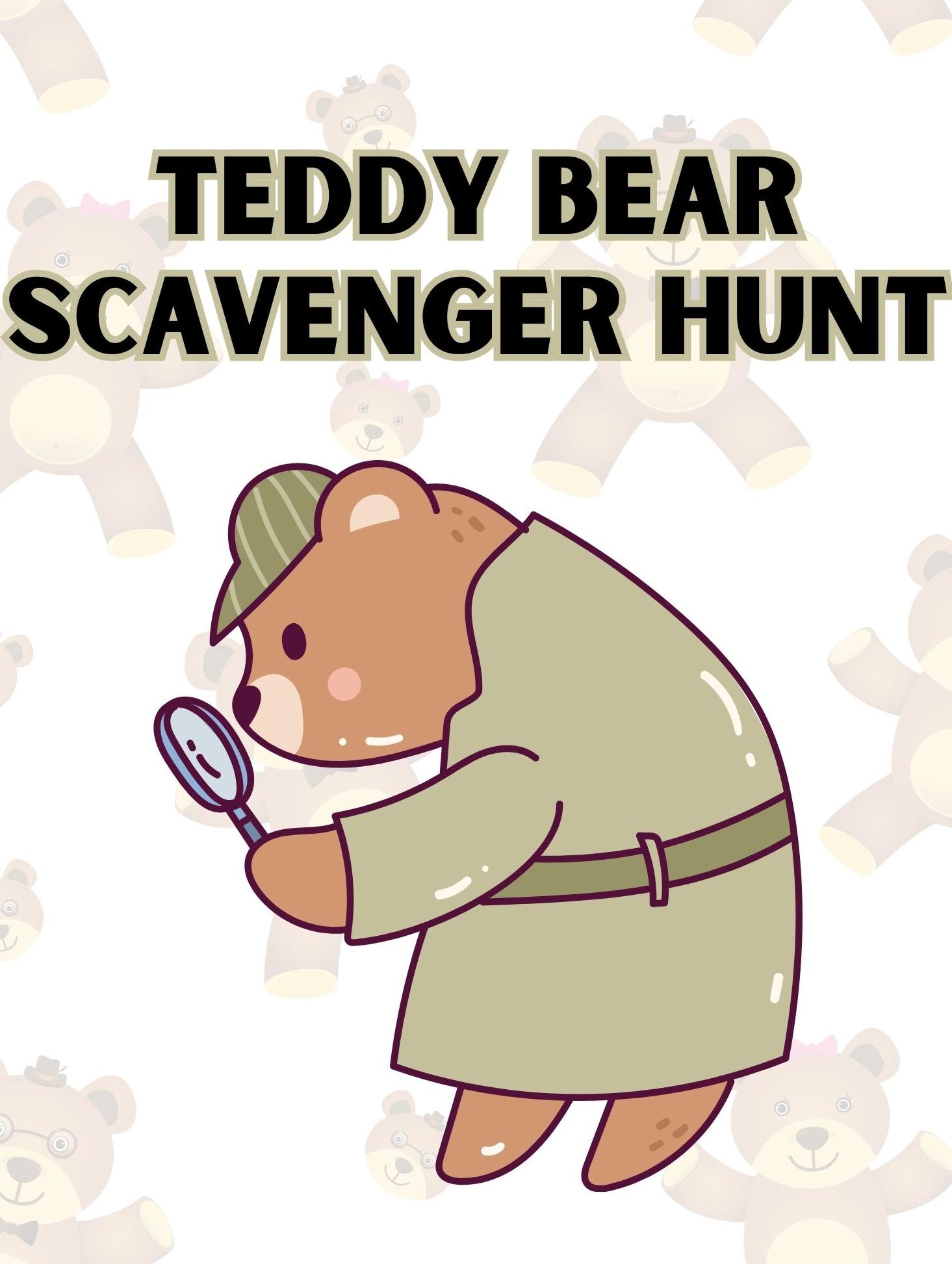 Teddy Bear Scavenger Hunt