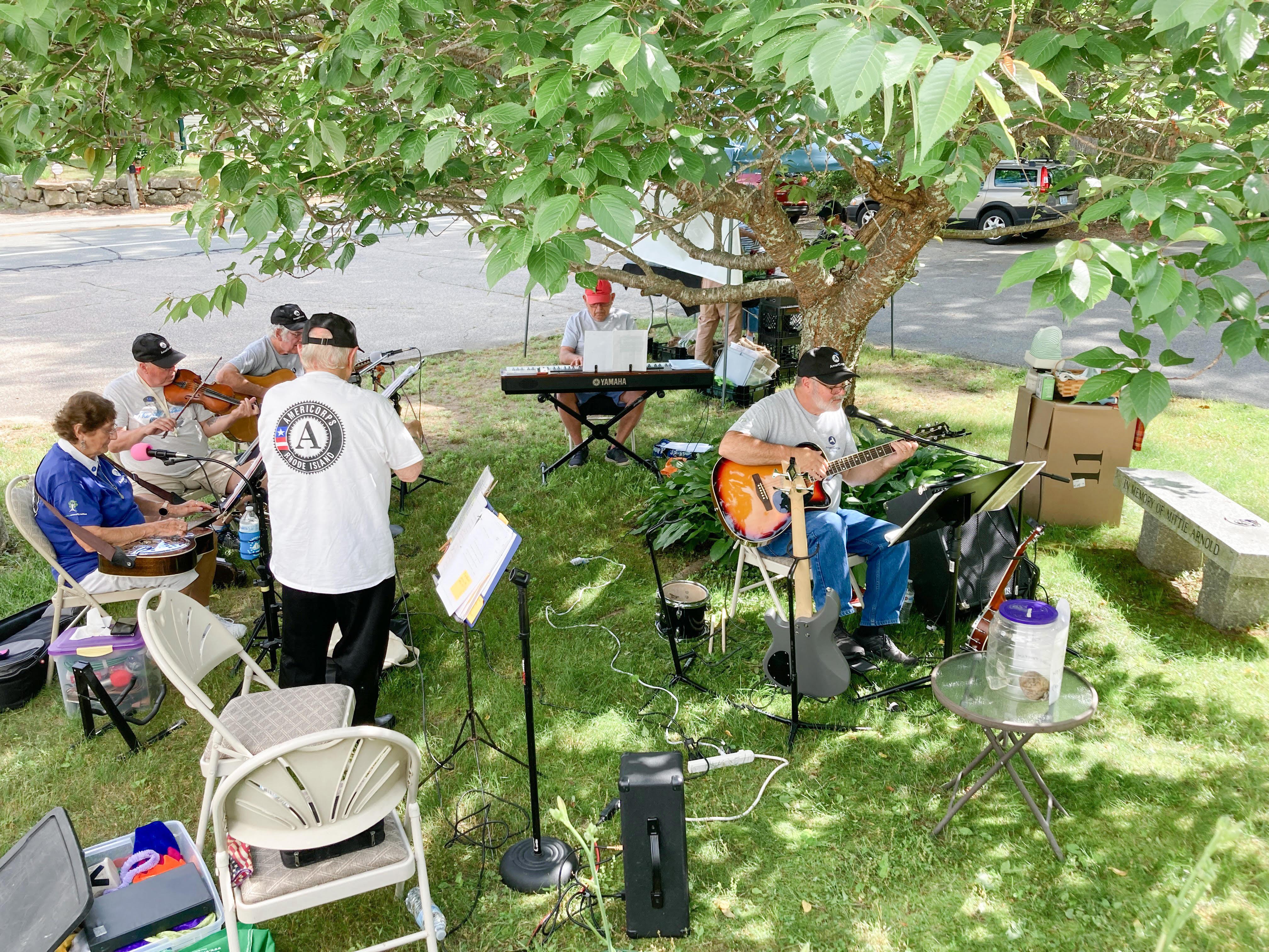 Coventry Senior Band September 26  at Greene Farmer's Market