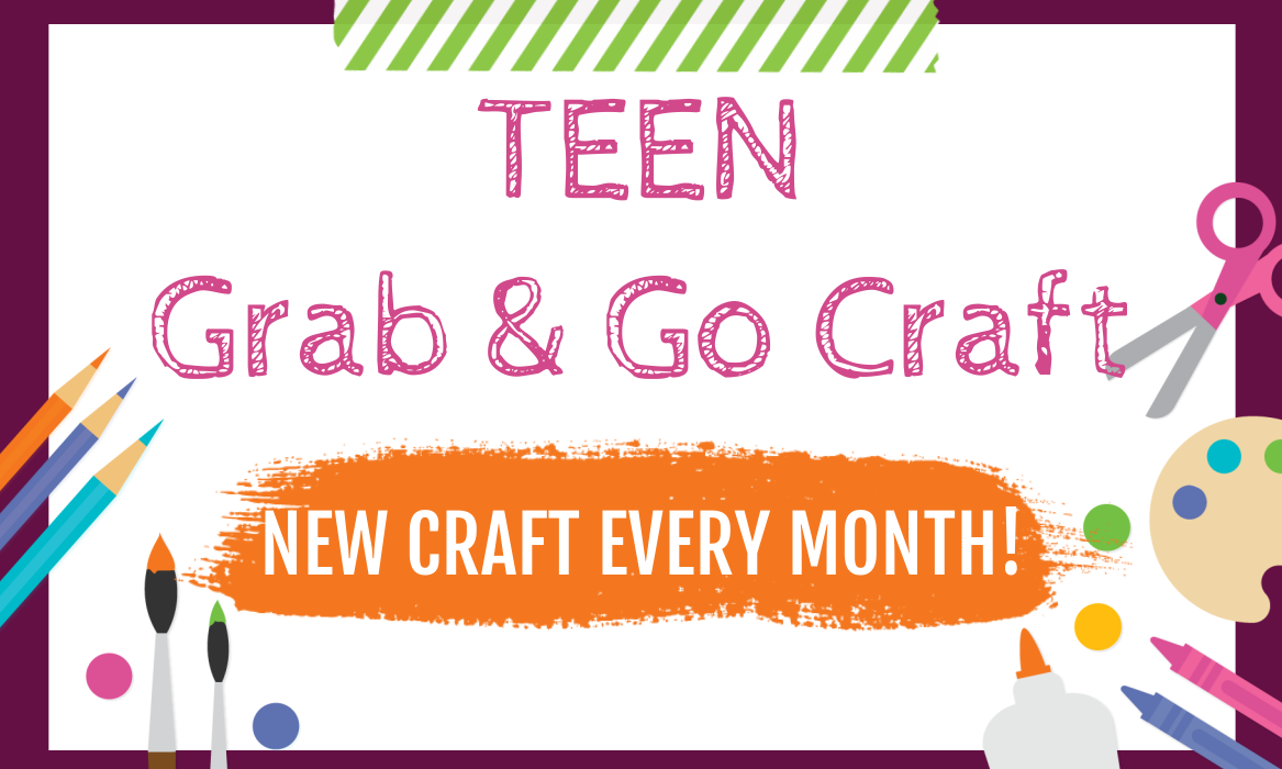 teen grab and go craft every month