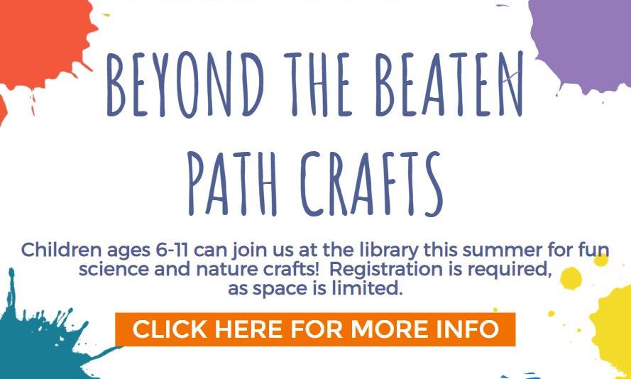 Beyond the beaten path crafts