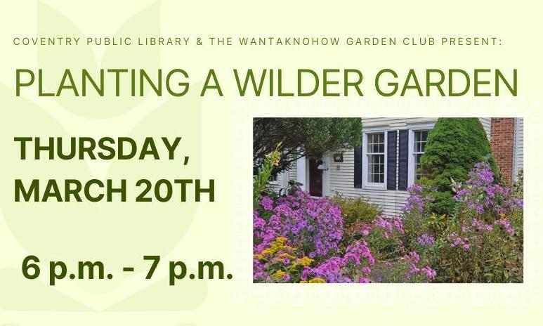 Jim Natale will teach how to garden for year-round  color while providing for pollinators and other wildlife.
