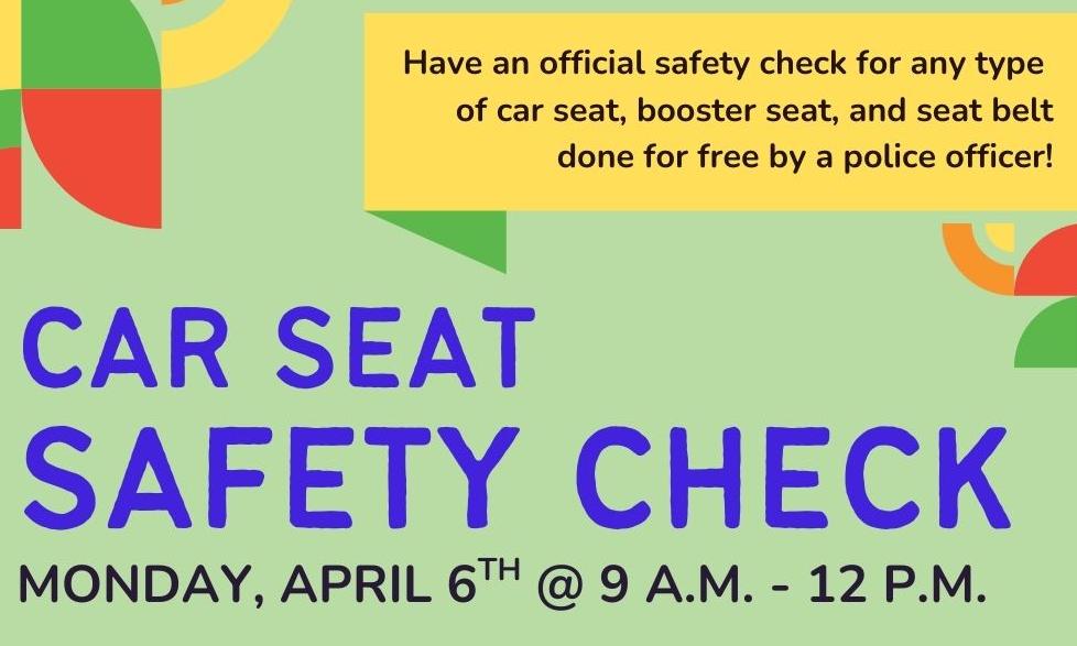 Car Seat Safety Check at the Coventry Public Library
